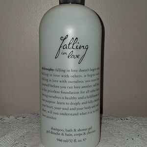 32 Oz. Philosophy Falling in Love Shampoo And Bodywash Gel - Classic White